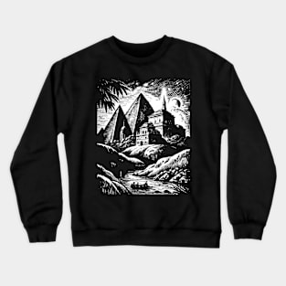 Egyptian pyramids Crewneck Sweatshirt